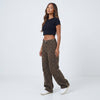 Feline Instinct Leopard Wide-Leg Pants