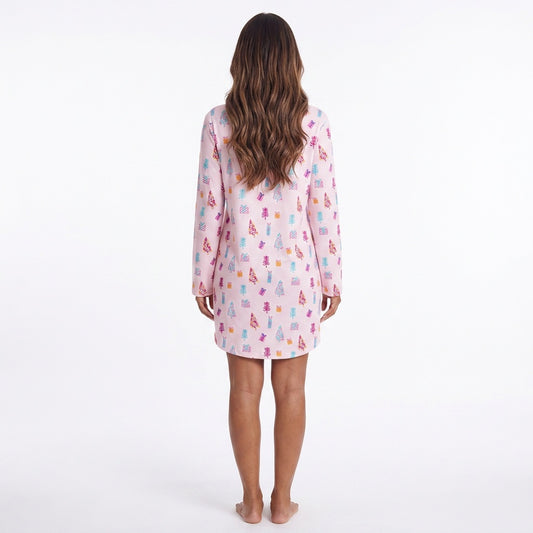 Snowed In With Presents – Holly Jolly Sleep Shirt