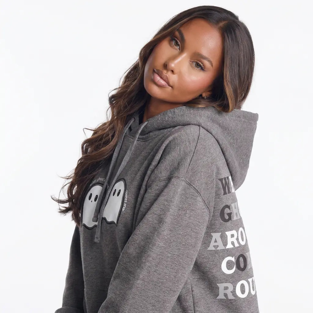 Otherworldly Wanderer Layer Mineral Wash Oversize Hoodie