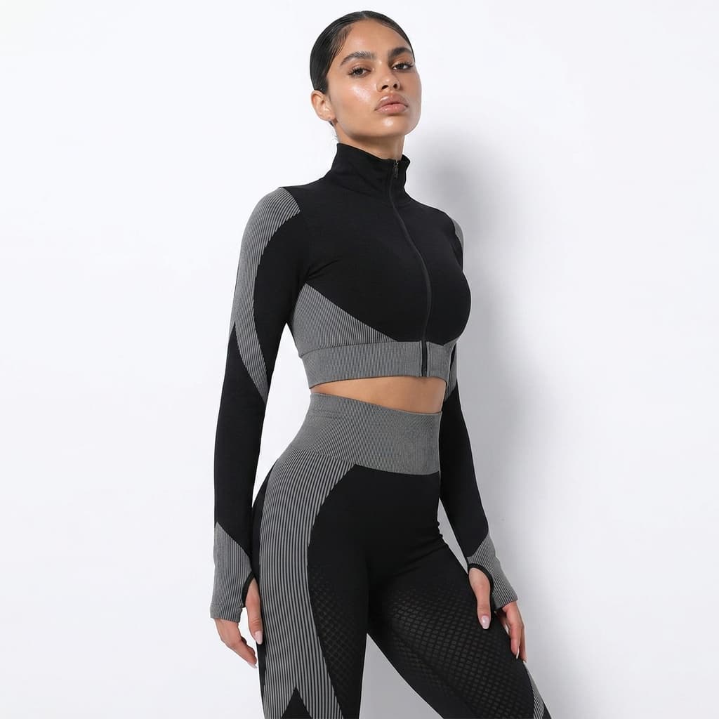 Erica Color Block Activewear Set