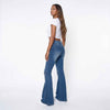 Side Street Cargo-Flare High-Rise Jeans