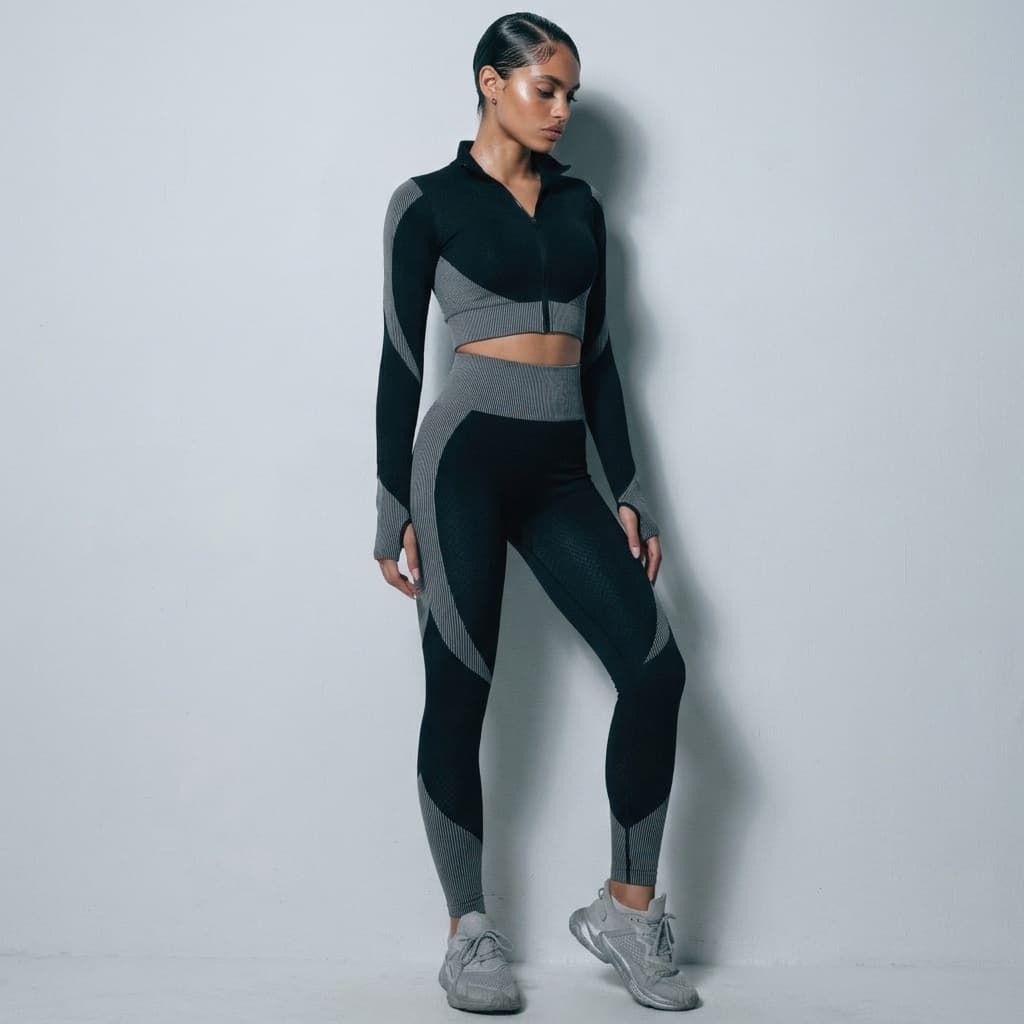 Erica Color Block Activewear Set