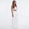 Harbor Hour Rope-Waist Wide-Leg Pants