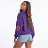 Haunted Glitter Groove Halloween Sweatshirt