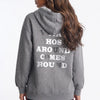 Otherworldly Wanderer Layer Mineral Wash Oversize Hoodie