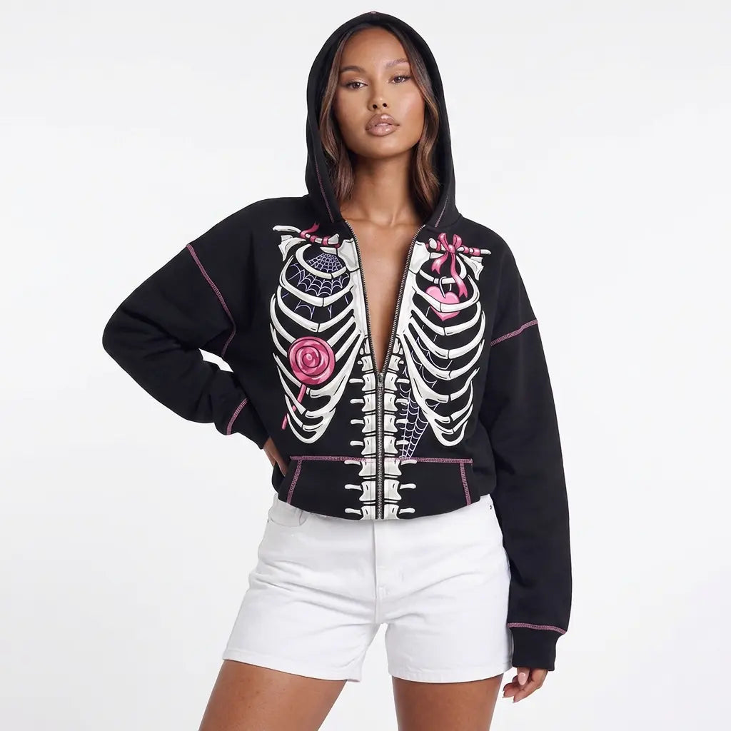 Lord Have Mercy Zip-Up Drawstring Hoodie