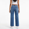Rough Around the Edges Distressed Wide-Leg Jeans