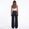 Bowline Black Wide-Leg Pants