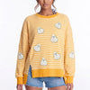 Butterscotch Boo-Boo Round Neck Long Sleeve Top