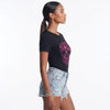 Pink Panthera Sparkle Crew Neck T Shirt