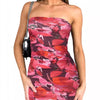Tie - dye Mirage Bodycon Mini Dress - Lustreve