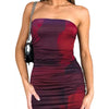 Tie - dye Mirage Bodycon Mini Dress - Lustreve