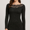 Aurelia Twilight Lace Sequin Dress