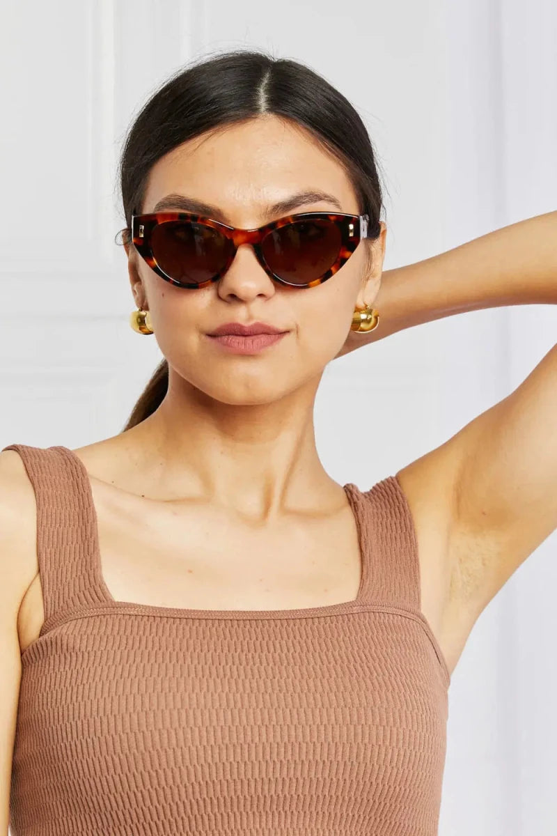 Tortoiseshell Acetate Frame Sunglasses - Lustreve