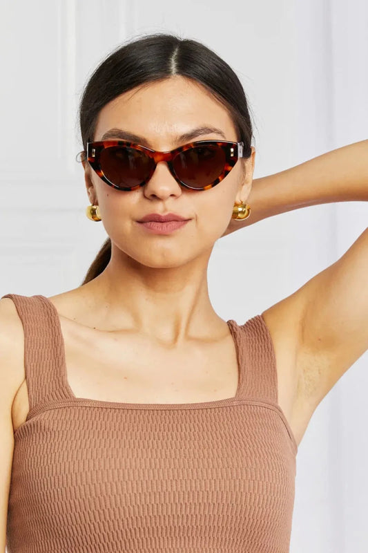 Tortoiseshell Acetate Frame Sunglasses - Lustreve