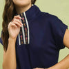 Umgee Dolman Sleeve Zip Detail Dress - Lustreve
