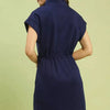 Umgee Dolman Sleeve Zip Detail Dress - Lustreve