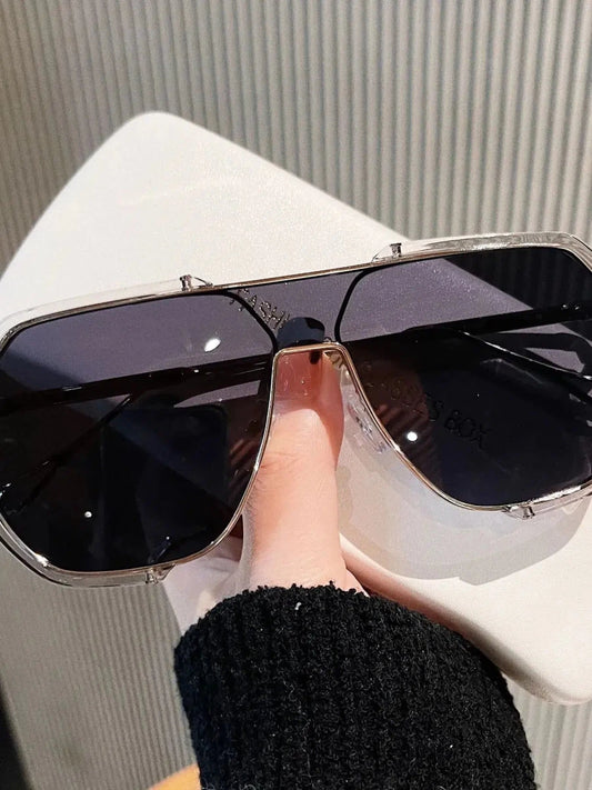 UV Protection Oversized Sunglasses - Lustreve