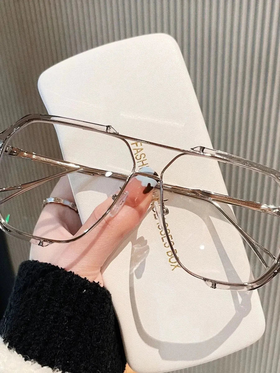 UV Protection Oversized Sunglasses - Lustreve