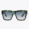 UV400 Patterned Polycarbonate Square Sunglasses - Lustreve