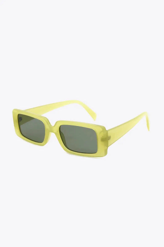 UV400 Polycarbonate Rectangle Sunglasses - Lustreve