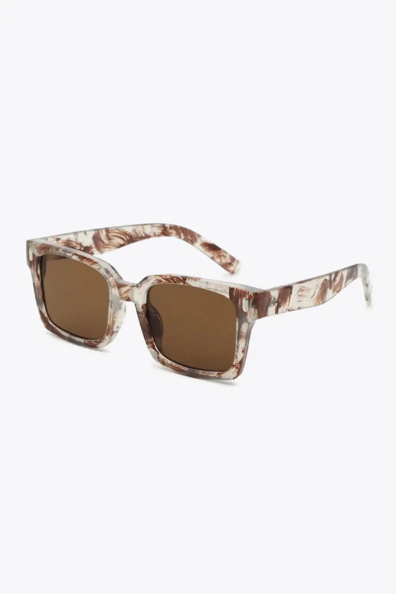 UV400 Polycarbonate Square Sunglasses - Lustreve
