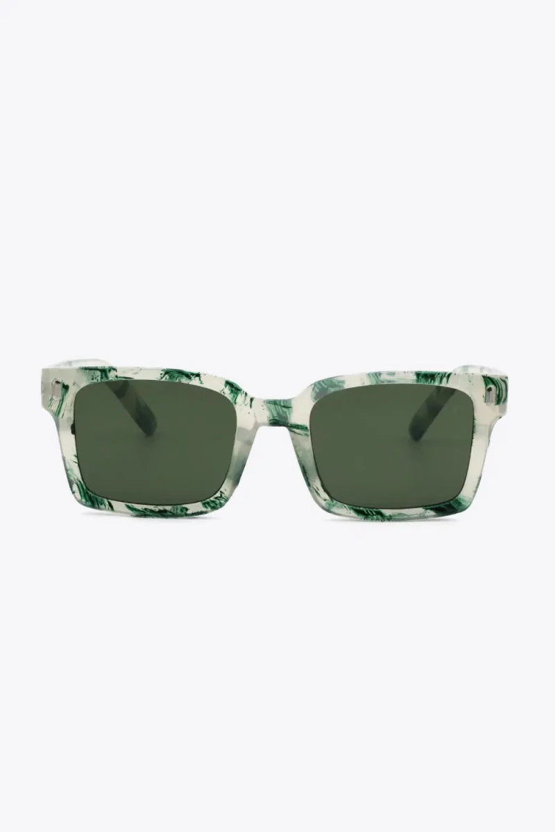 UV400 Polycarbonate Square Sunglasses - Lustreve