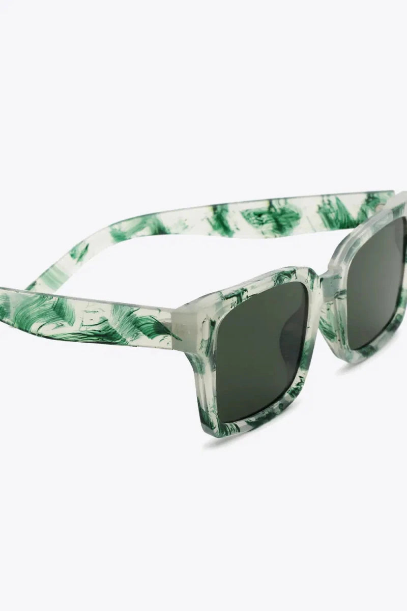 UV400 Polycarbonate Square Sunglasses - Lustreve