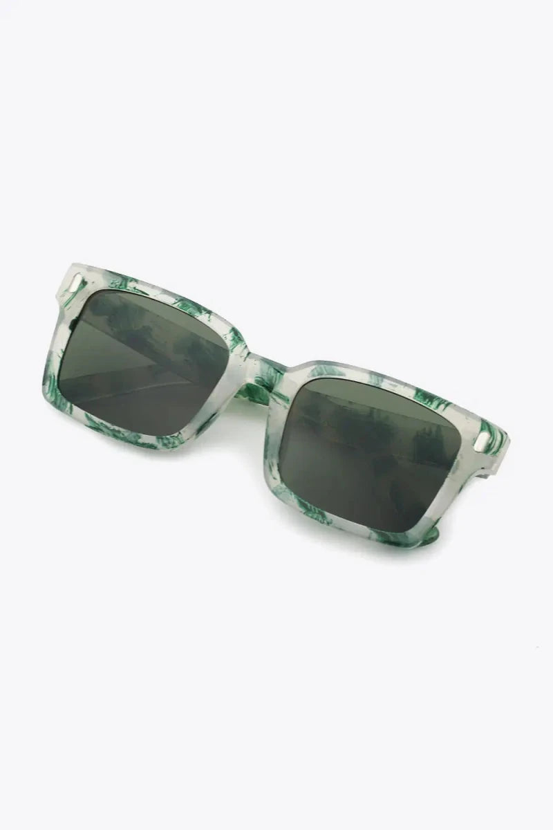 UV400 Polycarbonate Square Sunglasses - Lustreve