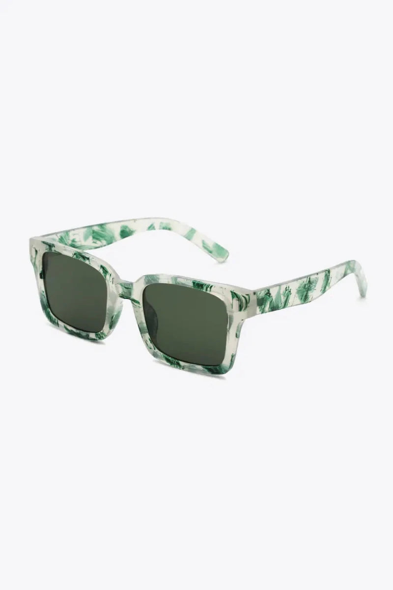 UV400 Polycarbonate Square Sunglasses - Lustreve