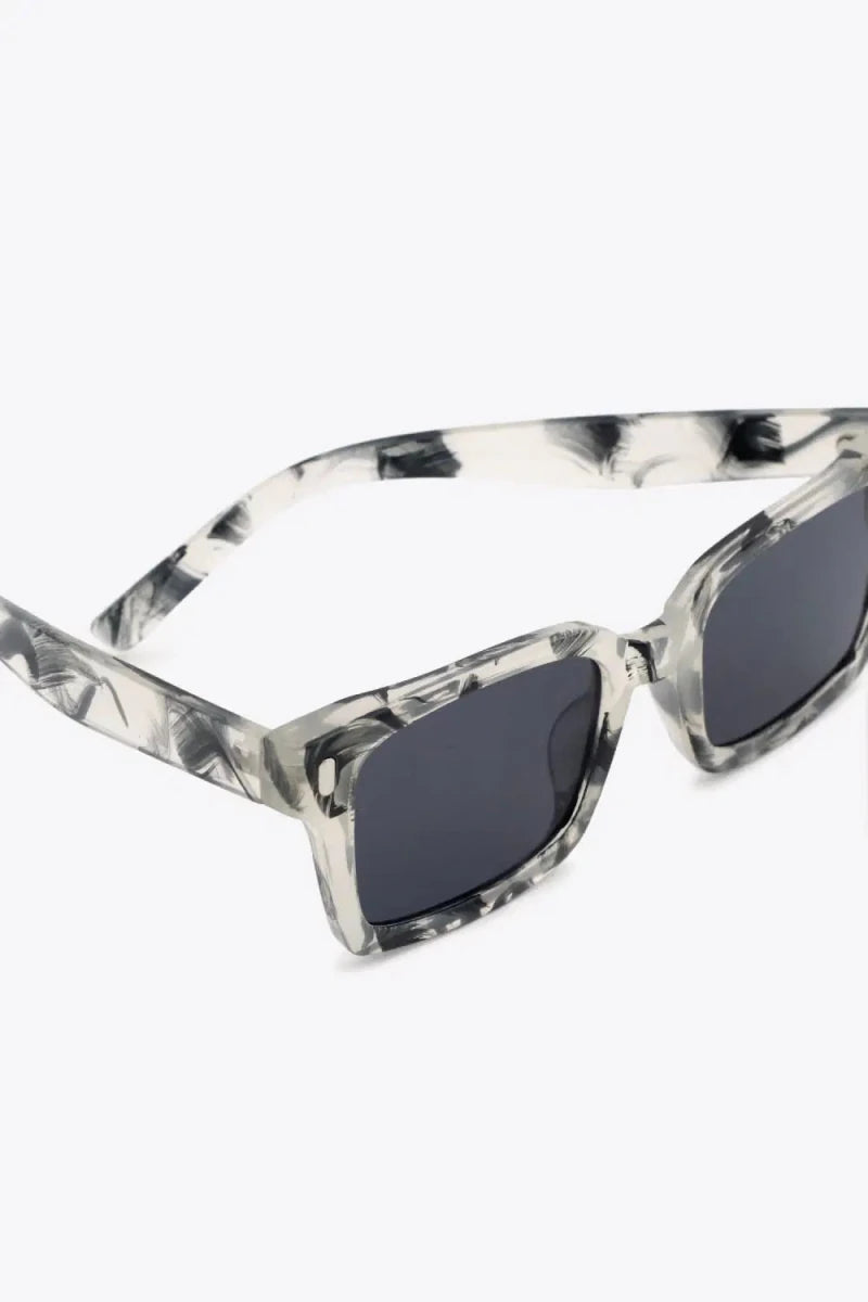 UV400 Polycarbonate Square Sunglasses - Lustreve