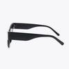 UV400 Rhinestone Trim Cat - Eye Sunglasses - Lustreve