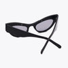UV400 Rhinestone Trim Cat - Eye Sunglasses - Lustreve