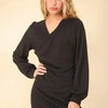 VERY Maven Ivanna Wrap - Front Mini Dress - Lustreve
