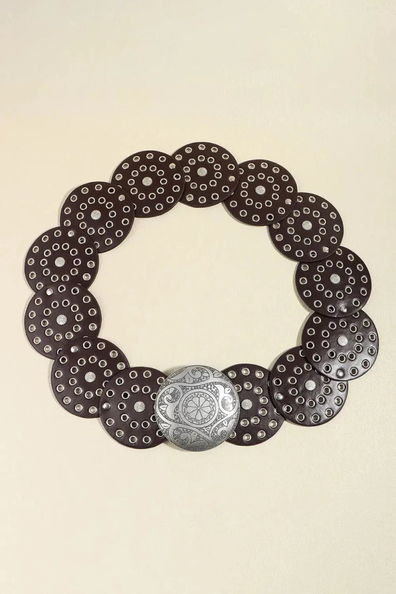 Vintage PU Leather Wide Belt - Lustreve