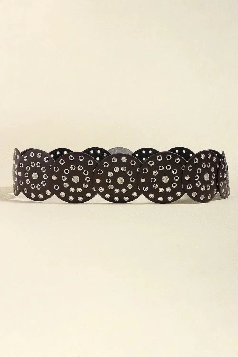 Vintage PU Leather Wide Belt - Lustreve