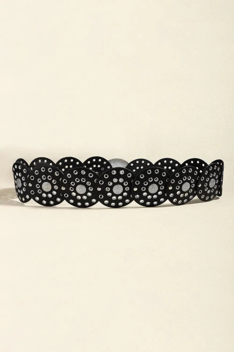 Vintage PU Leather Wide Belt - Lustreve
