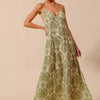 Wander Where the Palms Grow Printed Maxi Dress - Lustreve