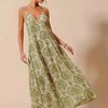 Wander Where the Palms Grow Printed Maxi Dress - Lustreve