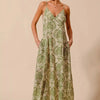 Wander Where the Palms Grow Printed Maxi Dress - Lustreve