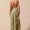 Wander Where the Palms Grow Printed Maxi Dress - Lustreve