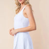White Birch Sleeveless Performance Knit Swim Dress - Lustreve