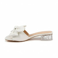 Crystal Kiss Bow Heels
