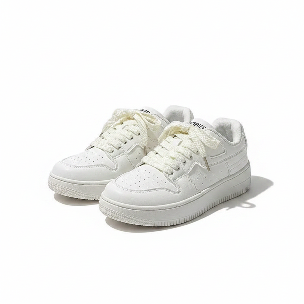 Cloud Step Chunky Court Sneakers