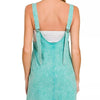 Zenana Acid Washed Overall Knit Mini Dress - Lustreve